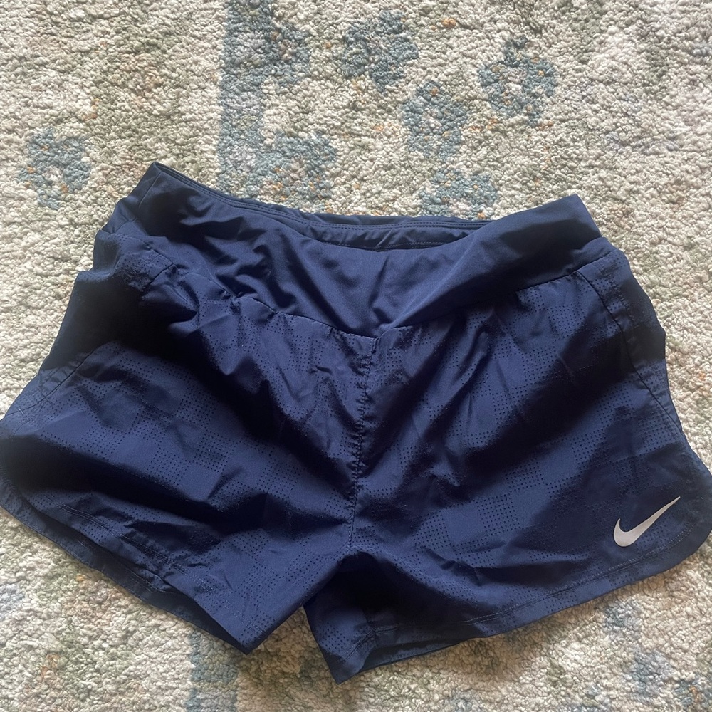 Nike Women's Deep Blue Athletic Shorts